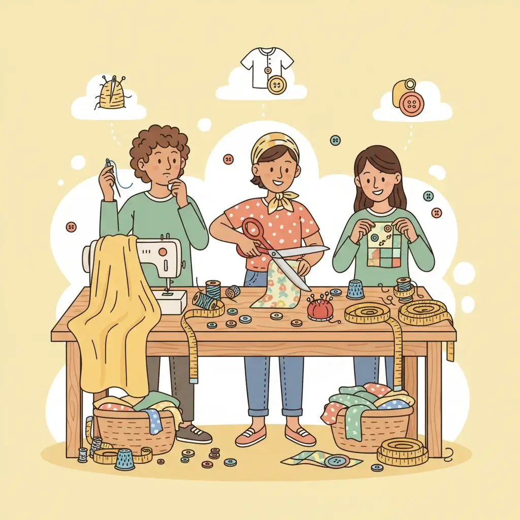 اصطلاحات انگلیسی خیاطی
